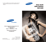 Samsung SGH-X600 Bruksanvisning