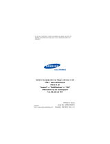 Samsung SGH-X460 Bruksanvisning