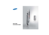 Samsung SGH-Z400 Bruksanvisning