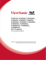 ViewSonic PJD6353s-S Användarguide