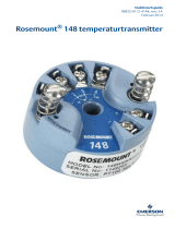 Rosemount 148 temperaturtransmitter Användarguide
