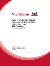ViewSonic PJD5153-S Användarguide