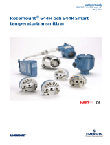 Rosemount 644H och 644R Smart temperaturtransmitter Användarguide