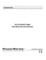 DSC PC1616 Användarmanual