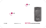 LG KF310 Användarmanual