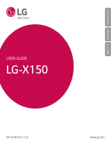 LG LGX150.AHUNST Användarmanual