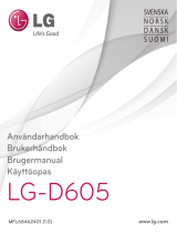 LG LGD605.AGRCBK Användarmanual