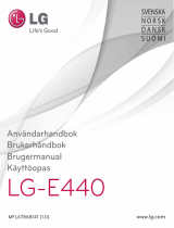 LG E440 Användarmanual