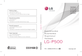 LG P500 Användarmanual