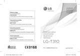 LG T310 black Användarmanual