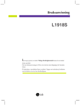 LG L1918S-BN Användarmanual