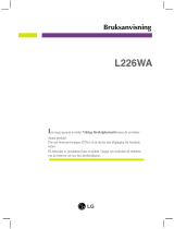 LG L226WA-WN Användarmanual