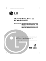 LG LX-U550D Användarmanual