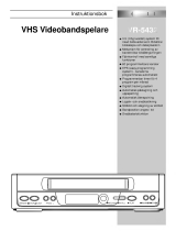 LG VR-5432 Bruksanvisning