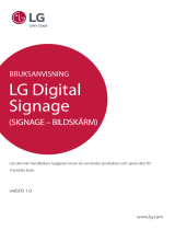 LG 49XS2B-B Användarguide