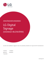 LG 86UM3C-B Bruksanvisning