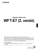 Canon Wireless File Transmitter WFT-E7 B Användarmanual