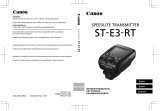Canon Speedlite Transmitter ST-E3-RT Användarmanual