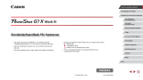 Canon PowerShot G1 X Mark III Användarmanual