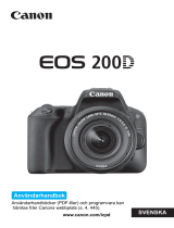 Canon EOS 200D Användarmanual