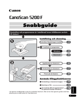 Canon CanoScan 5200F Användarmanual
