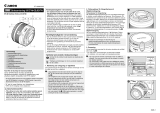 Canon EF-M 15-45mm f/3.5-6.3 IS STM Användarmanual