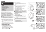 Canon Mount Adapter EF-EOS M Användarmanual