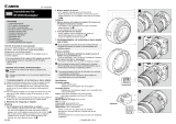 Canon Mount Adapter EF-EOS M Användarmanual