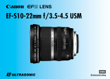 Canon EF-S 10-22mm f/3.5-4.5 USM Användarmanual