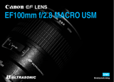 Canon EF 100mm f/2.8 Macro USM Användarmanual