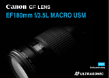 Canon EF 180mm f/3.5L Macro USM Användarmanual