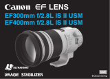 Canon EF 400mm f/2.8L IS II USM Användarmanual