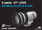 Canon EF 400mm f/4 DO IS II USM Användarmanual