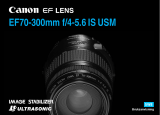 Canon EF 70-300mm f/4-5.6 IS USM Användarmanual