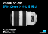 Canon EF 70-300mm f/4-5.6L IS USM Användarmanual