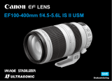 Canon EF 100-400mm f/4.5-5.6L IS II USM Användarmanual