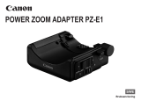 Canon Power Zoom Adapter PZ-E1 Användarmanual