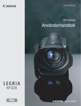 Canon LEGRIA HF G10 Användarmanual