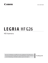 Canon LEGRIA HF G26 Användarmanual