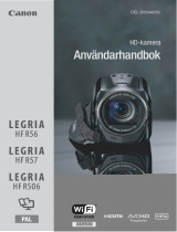 Canon LEGRIA HF R506 Användarmanual