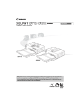 Canon SELPHY CP510 Användarmanual