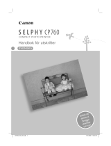 Canon SELPHY CP760 Användarmanual