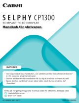 Canon SELPHY CP1300 Användarmanual