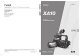 Canon XA10 Användarmanual