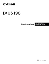 Canon IXUS 190 Användarmanual