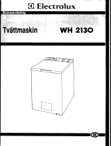 Electrolux WH2130 Användarmanual