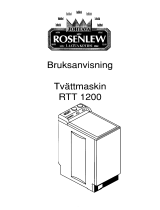 ROSENLEW RTT1200 Användarmanual