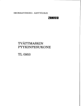 Zanussi TLO953 Användarmanual