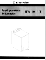 Electrolux EW1014T Användarmanual