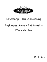 ROSENLEW RTT910 Användarmanual